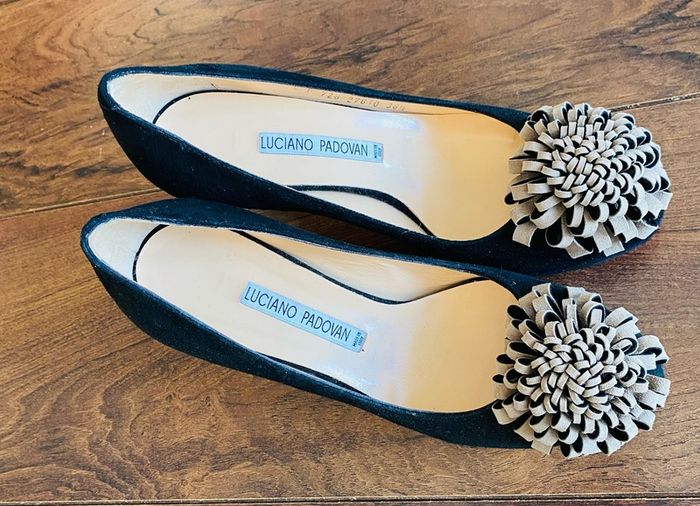 Luxury women shoes - Luciano Padovan - size 5.5 - high heels