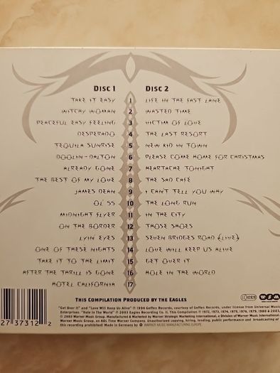 Eagles 2CD  - Greatest Hits