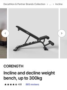Weights bench,weights and bar.