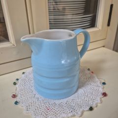 Beautiful Porcelain Duck Egg Blue Jug