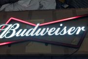 budweiser neon light