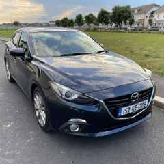 152 Mazda 3 Platinum (Top of the range) Saloon 2.2D (150bhp) | LOW GENUINE MILAGE 120k km | Fresh NCT & New Premium Tyres | Full Service History