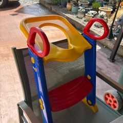Kids toilet training seat and steps