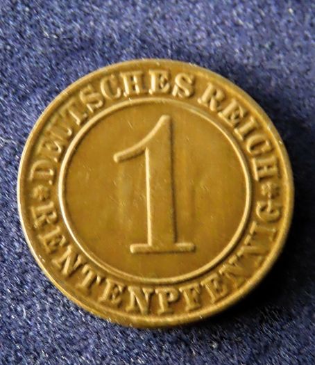 Antique German coins deutsche mark pfennig 1922 1923