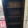 Ikea bookcase with glass doors on large Image 3