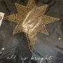 Navy Christmas Cushion Image 4