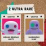 Fuggler [Ultra Rare] 'Oogah Boogah' (White) Series 2 Collectible Figure Image 6