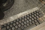 Blank PBT Black Keycaps for 68 Key keyboard