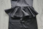 black gold stud dress