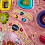 2-in-1 VTech Baby First Steps Walker in Pink with detachable activity panel | Toddler & newborn Image 4