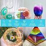 Epoxy Resin Kit 500ml, 2 Part Casting Resin Starter Kit, Resin Kits for Beginners, Epoxy Resin and Hardener with Key Chains Moulds for Sculpting Moulding & Casting, Art & Craft, Jewelry Making Kit (FREE SHIPPING) Image 7