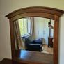 Complete Solid Wood Bedroom Set Sleigh bed, 2 Nightstands & Dresser with Mirror Image 5