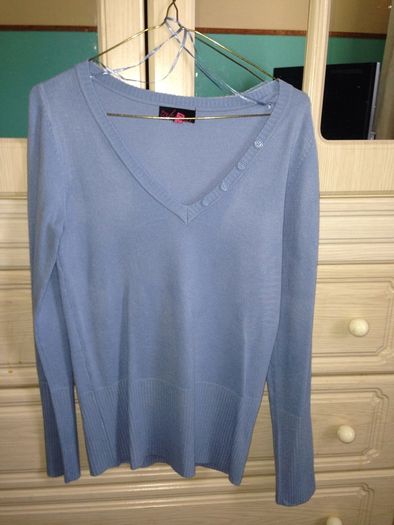White / blue jumpers for sale