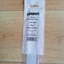 Worktop Edging End Cap Brushed Silver 630x40mm Image 3