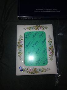 Bone China picture frame