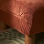 Two Seater Toffee Brown Sofa Bed Image 5