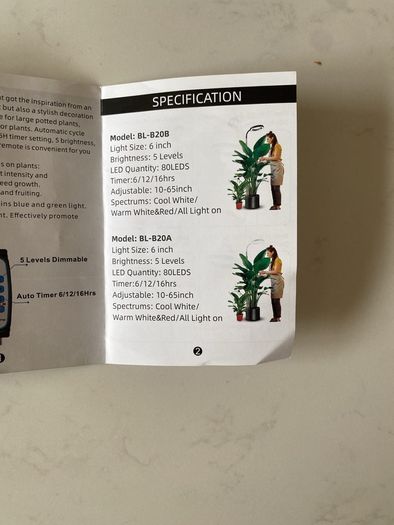 LED plant light