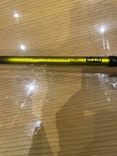 fishing rod and reel - kinetic hellcat