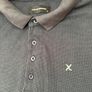 Mens Navy Polo Shirt Size XL Image 2