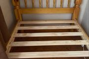 Very Solid Single Wooden Bed Frame - Can Deliver