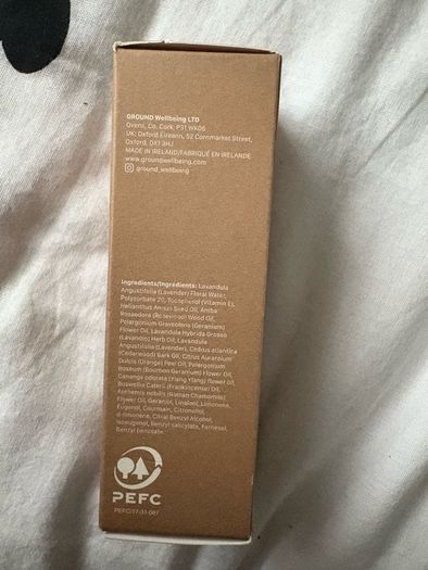 ground sleep pillow soray 30ml