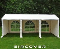 Heavy Duty Marquee  3m x 6m PVC  with Ground Bars