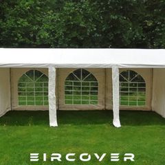 Heavy Duty Marquee  3m x 6m PVC  with Ground Bars
