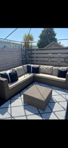 corner suite rattan