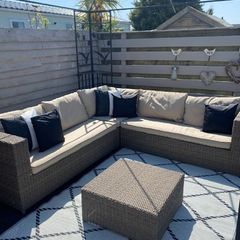 corner suite rattan