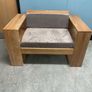 Handcrafted Oak Chair Image 3