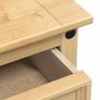 Bedside Cabinet Corona 35x32.5x58 cm Solid Wood Pine Image 6