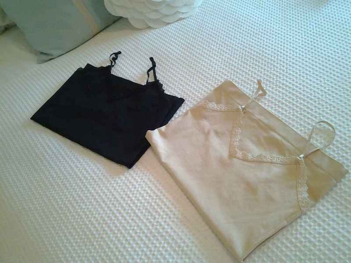 Black Strappy Top - Size 8