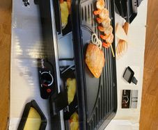 Large raclette/grill set for 8 people