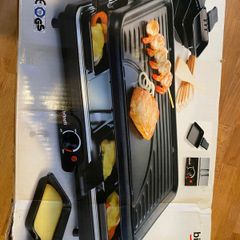 Large raclette/grill set for 8 people