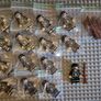 Lego compatible, military figures, German infantry. 15 figures plus rifles. Image 3