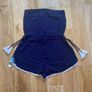 Brand New Ladies Navy Playsuit Size Large Image 3