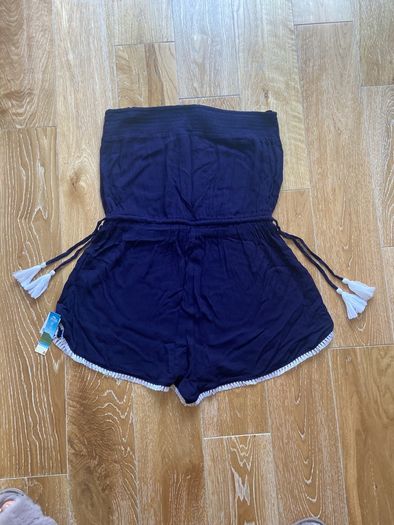 Brand New Ladies Navy Playsuit Size Large