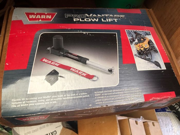 Clearance - Electric Lift for raising plow blade at the push of a button