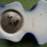 Antique French Mantel Clock, Hand Painted Porcelain Clock (works well) Image 5