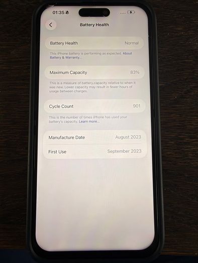 iPhone 15 Pro Max for sale, 256GB in Blue Titanium