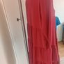 Boohoo exclusive tiered smock knee length dress with long sleeve in burgundy size UK14 EU42 Perfect condition Postage included Image 6