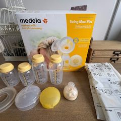 Medela Swing Maxi Flex Double Electric Breast Pump - With Accessories