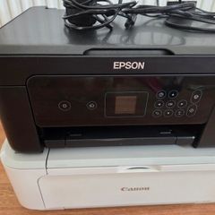 Canon and epson printer, not been used for a while, not sure working perfect, 10 euro for both
