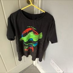 Next Black T-shirt age 8