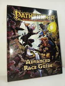 Pathfinder Paizo Rpg Book 2012 Jason Bulmahn  1st edition H/B Advanced Race Guide Superb Condition 3.5 ogl Compatible