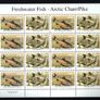 2001 Ireland Freshwater Fish (Perch, Arctic Charr, Pike & Bream) Commemorative Stamps Sheetlet Plate 1A1A1A1A Mint Never Hinged (MNH) Image 3
