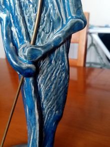 Ceramic candle holder
