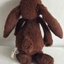 Jellycat Bashful Chocolate Bunny Image 6