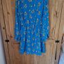 Blue Floral Savida Dress. Size 14 Image 5