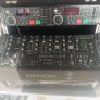 Vintage Pro DJ & Live Sound Rack Setup Denon Dual MiniDisc, Behringer, RAM Audio & Amps Image 4